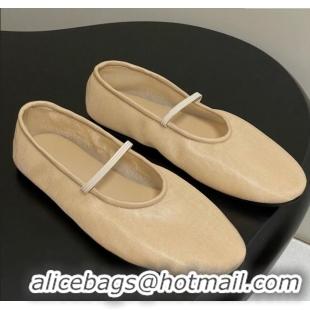 New Style The Row Elastic Ballet Slipper in Mesh TR1410 Beige 2025