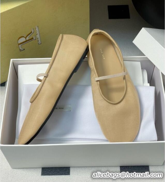 New Style The Row Elastic Ballet Slipper in Mesh TR1410 Beige 2025