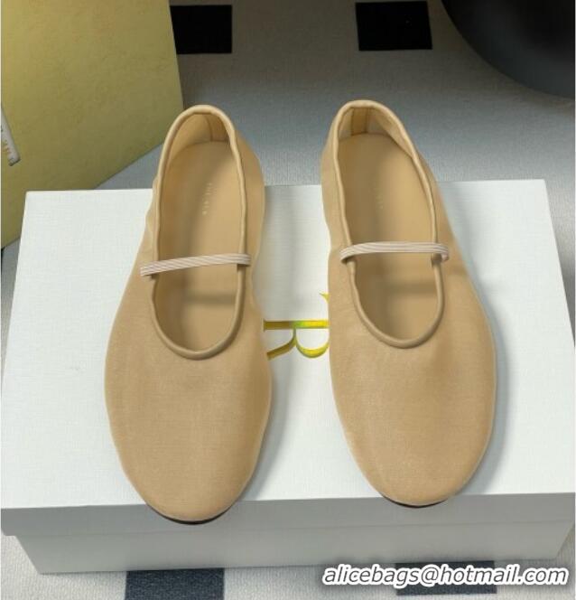 New Style The Row Elastic Ballet Slipper in Mesh TR1410 Beige 2025