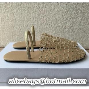 Cheap The Row Weave Mule TR051601 Light Brown