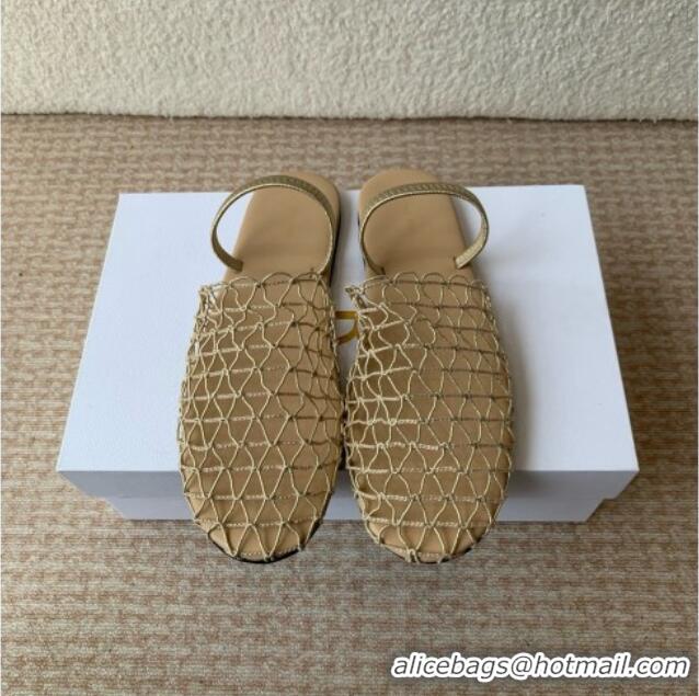 Cheap The Row Weave Mule TR051601 Light Brown