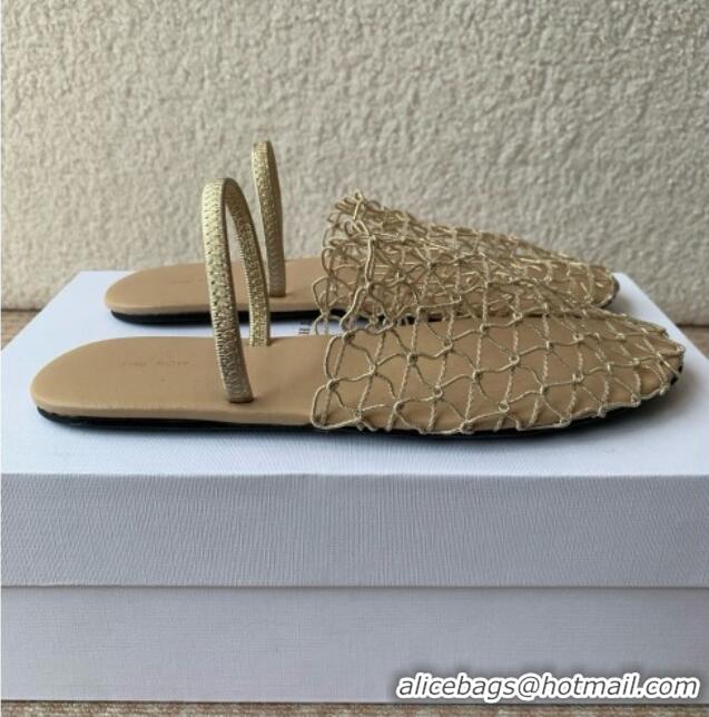 Cheap The Row Weave Mule TR051601 Light Brown