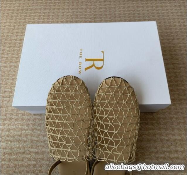 Cheap The Row Weave Mule TR051601 Light Brown