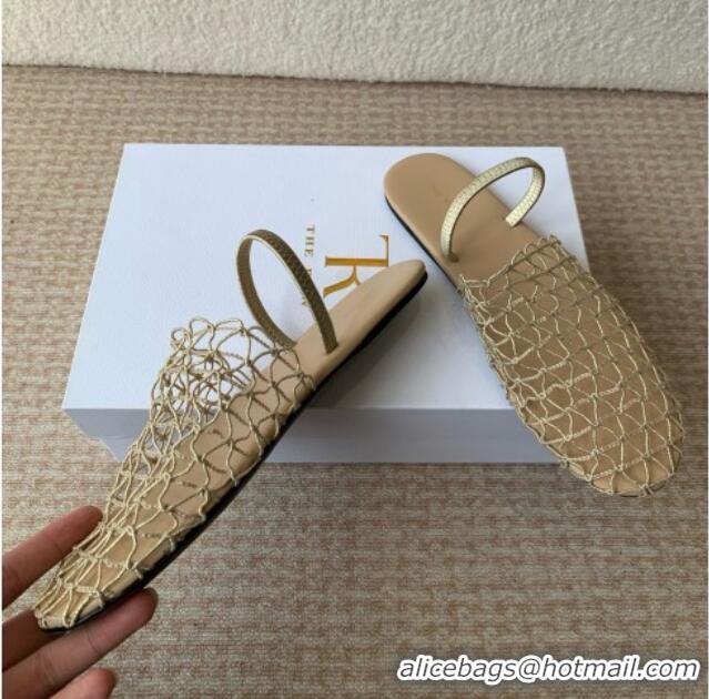 Cheap The Row Weave Mule TR051601 Light Brown