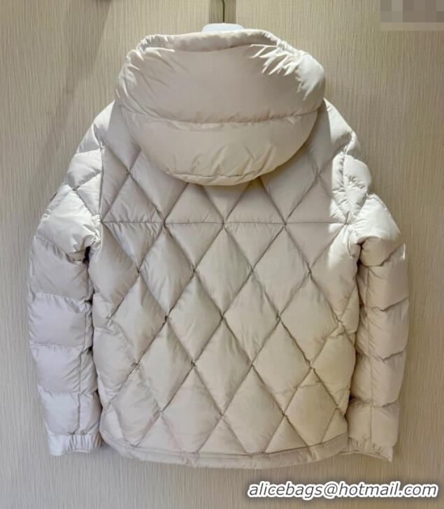 Original Cheap Moncler Quilted Down Jacket M091851 White 2025