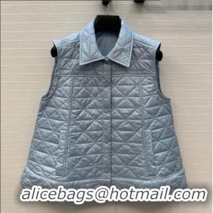 Buy Cheap Moncler A-Shaped Down Vest M091850 Blue 2025