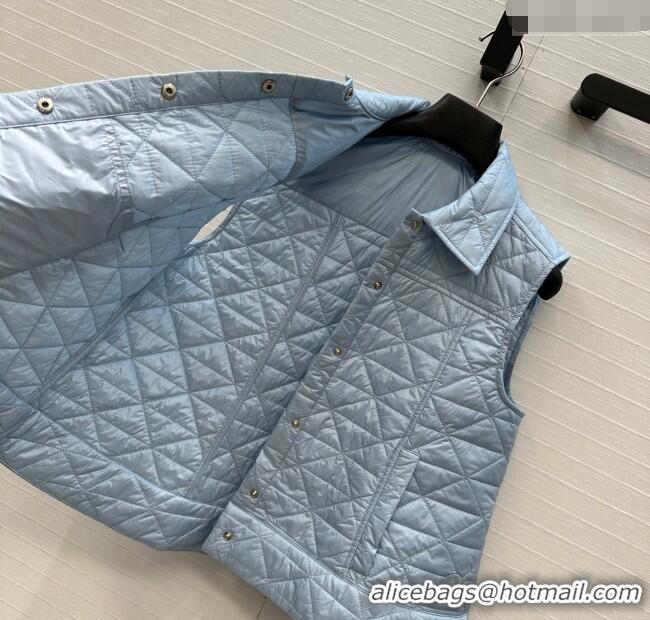 Buy Cheap Moncler A-Shaped Down Vest M091850 Blue 2025