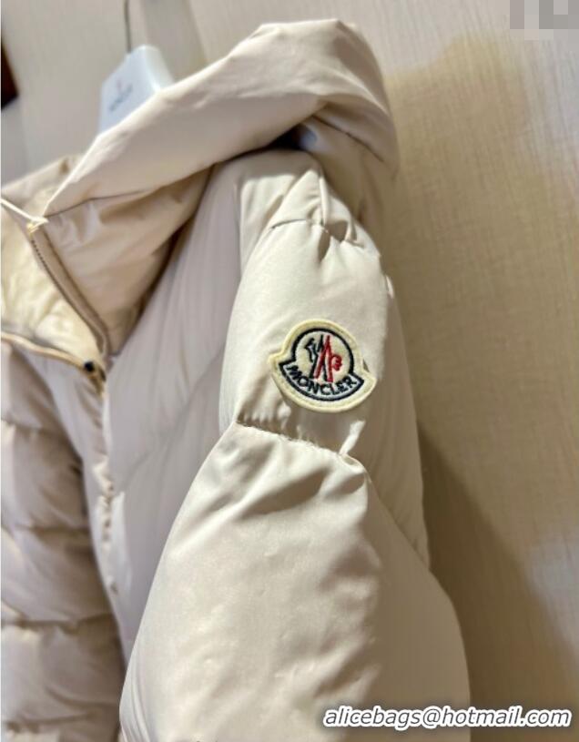 Market Sells Moncler Belted Down Jacket M091853 Beige 2025