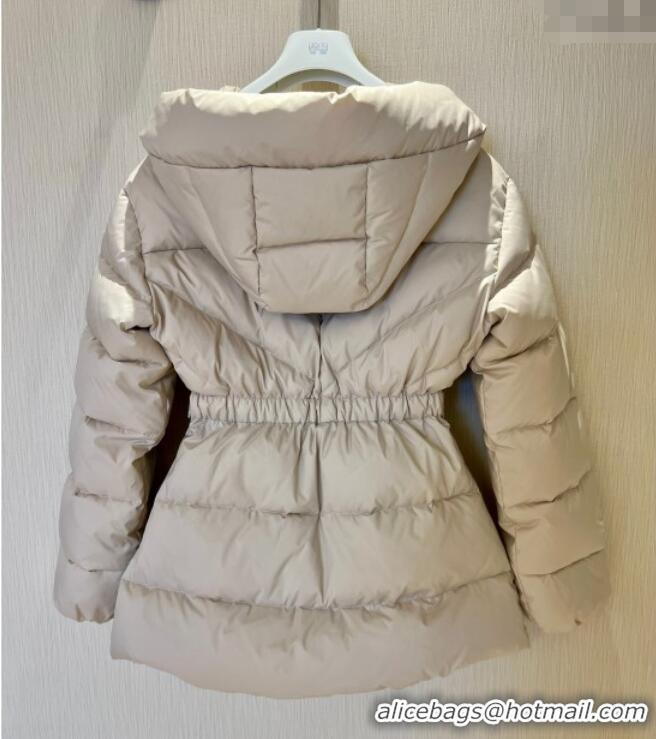 Market Sells Moncler Belted Down Jacket M091853 Beige 2025