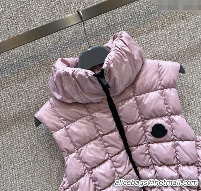 Spot Bulk Moncler Emilion Down Vest M091856 Purple 2025