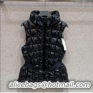 New Release Creation Moncler Emilion Down Vest M091856 Black 2025