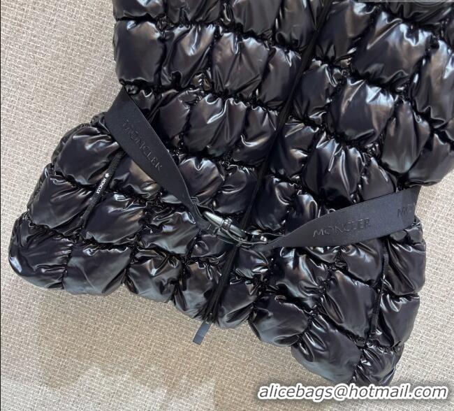 New Release Creation Moncler Emilion Down Vest M091856 Black 2025