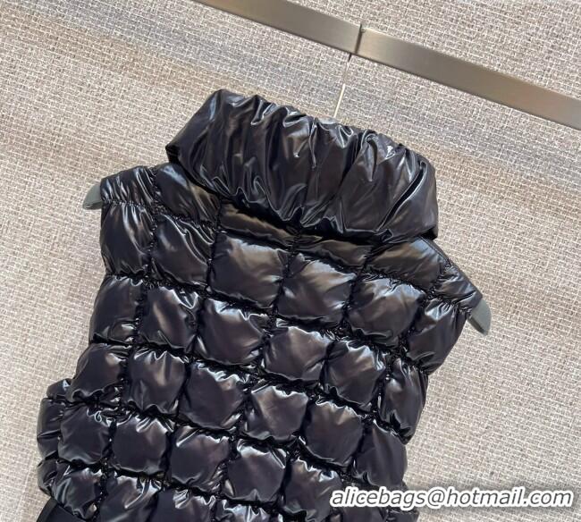New Release Creation Moncler Emilion Down Vest M091856 Black 2025