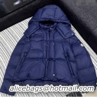 Buy Wholesale Moncler Down Jacket M091858 Blue 2025