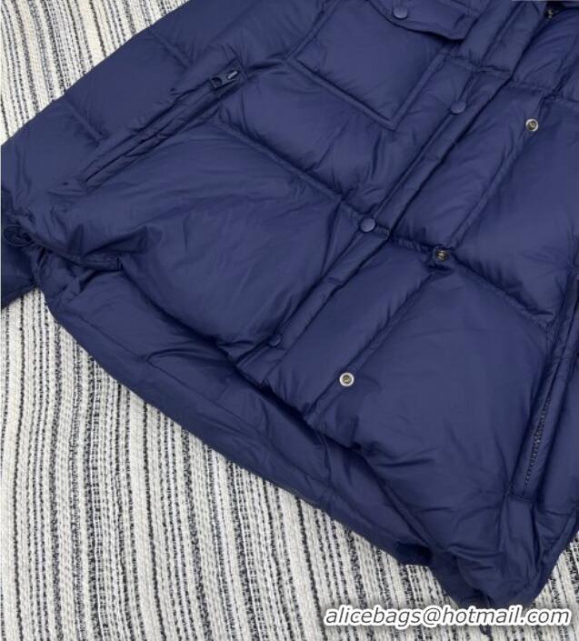 Buy Wholesale Moncler Down Jacket M091858 Blue 2025