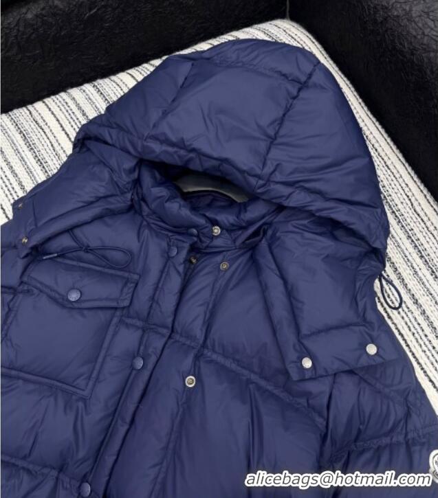 Buy Wholesale Moncler Down Jacket M091858 Blue 2025