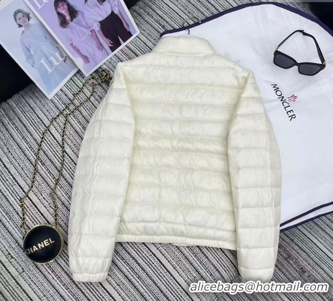 Buy New Cheap Moncler Short Down Jacket M091860 White 2025