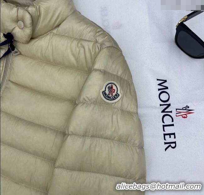 Classic Specials Moncler Short Down Jacket M091860 Khaki 2025