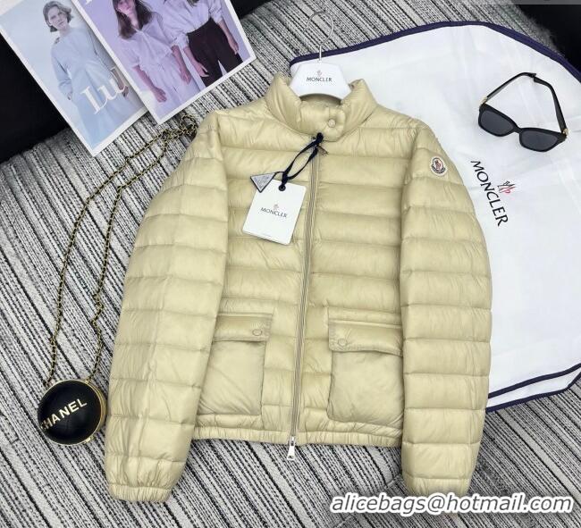 Classic Specials Moncler Short Down Jacket M091860 Khaki 2025