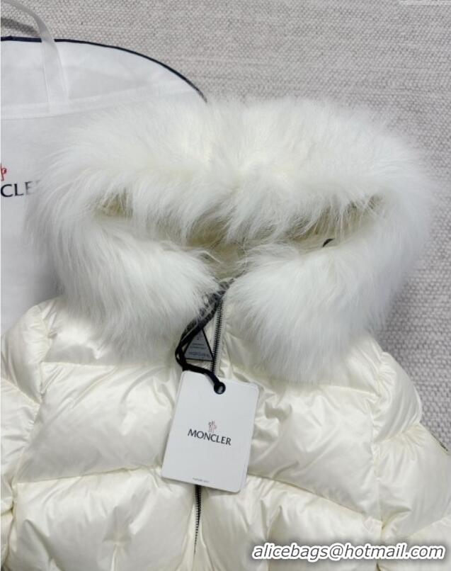 Luxury Cheap Moncler Boedic Down Jacket ML92604 White 2025 Top Quality