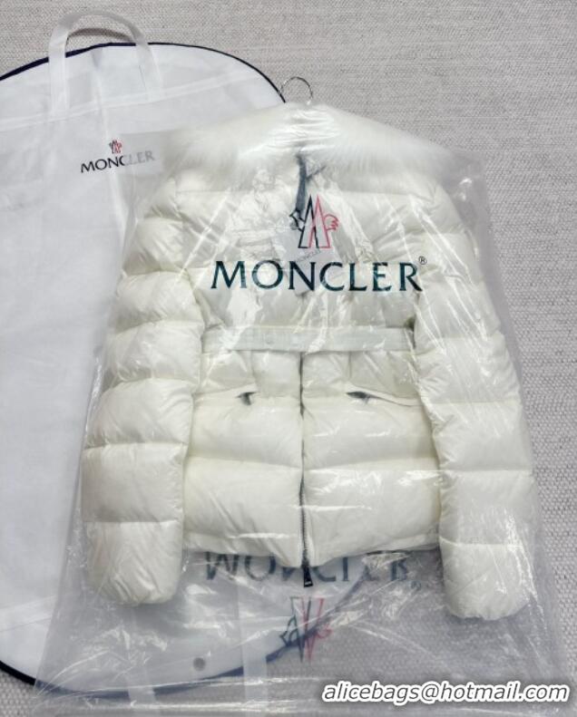 Luxury Cheap Moncler Boedic Down Jacket ML92604 White 2025 Top Quality