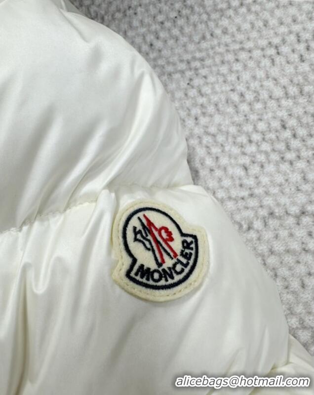 Luxury Cheap Moncler Boedic Down Jacket ML92604 White 2025 Top Quality