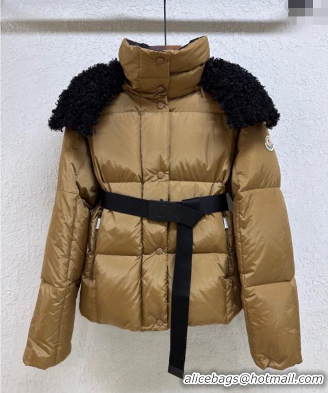Fashion Cheap Moncler Castetnou Down Jacket 1014 Gold-Tone 2025