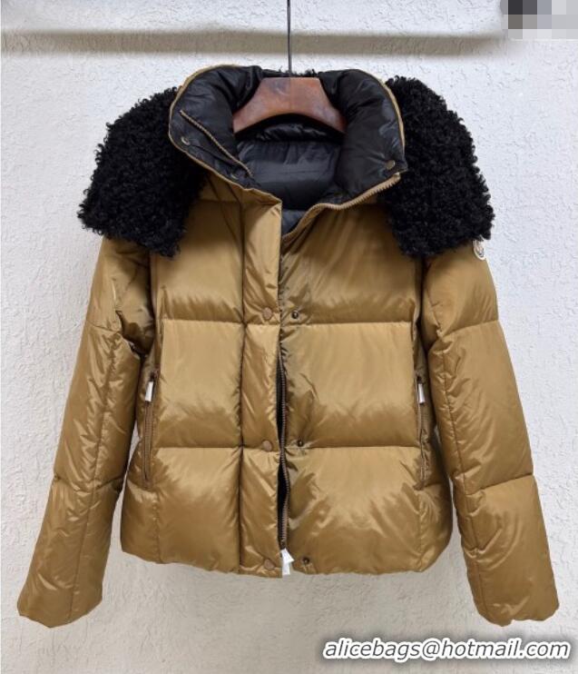 Fashion Cheap Moncler Castetnou Down Jacket 1014 Gold-Tone 2025