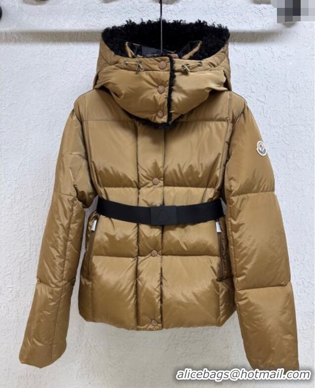 Fashion Cheap Moncler Castetnou Down Jacket 1014 Gold-Tone 2025