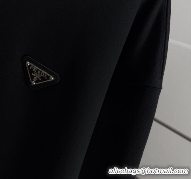 Grade Quality Prada Mens Sweatshirt P101403 Black 2025