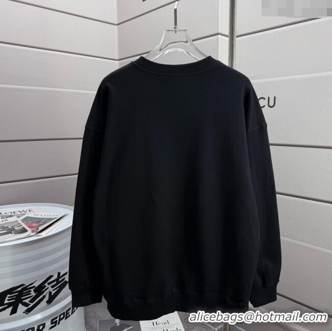 Grade Quality Prada Mens Sweatshirt P101403 Black 2025