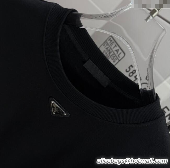 Grade Quality Prada Mens Sweatshirt P101403 Black 2025