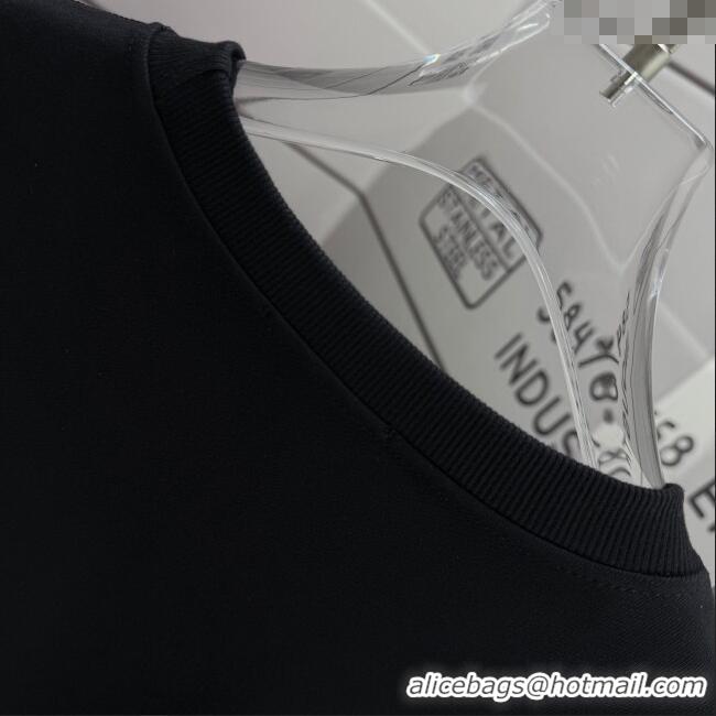 Grade Quality Prada Mens Sweatshirt P101403 Black 2025