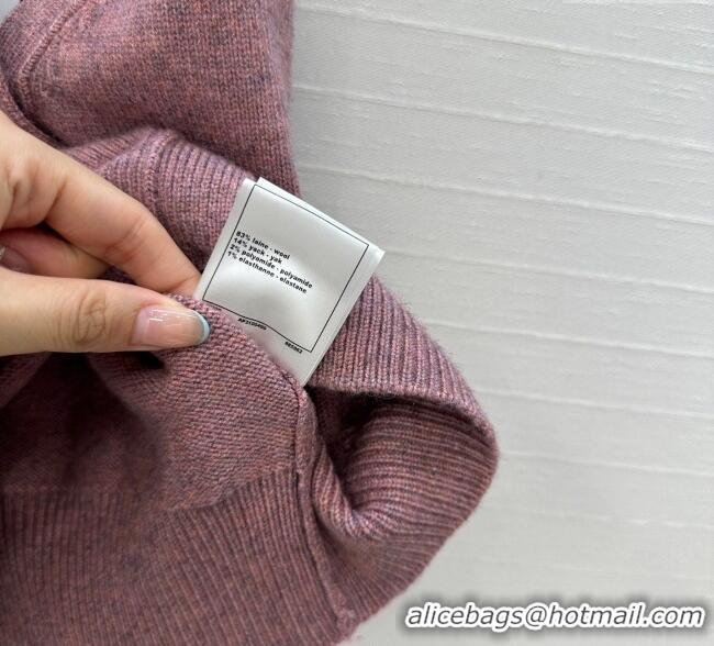 Hot Sell Cheap Chanel Wool Knit Vest with Buckle 0704 Pink 2025