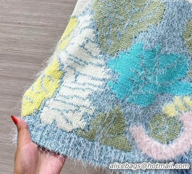 Well Crafted Chanel Wool Blend Knit Skirt C0716 2025