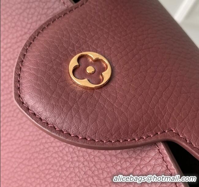 Top Quality Louis Vuitton Capucines BB Bag in Taurillon Leather M25893 Burgundy 2025