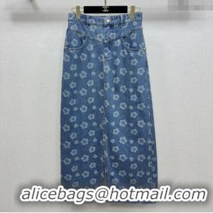 Affordable Price Chanel Denim Skirt CH072508 Blue 2025