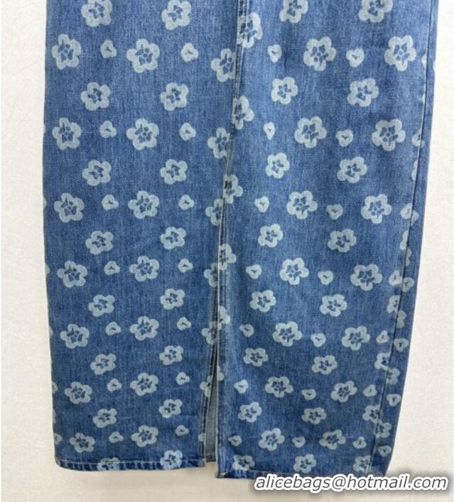 Affordable Price Chanel Denim Skirt CH072508 Blue 2025