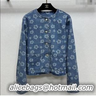 Modern Classic Chanel Denim Jacket CH072510 Blue 2025