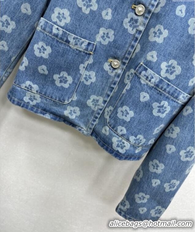Modern Classic Chanel Denim Jacket CH072510 Blue 2025