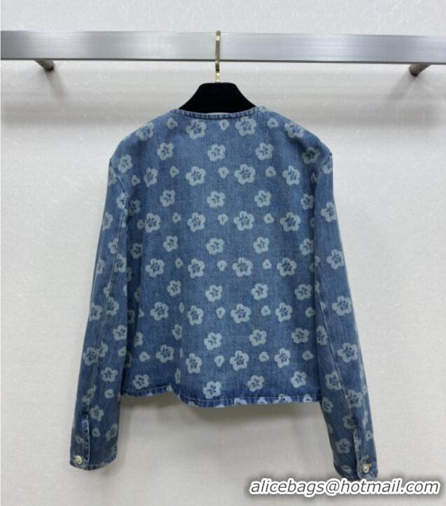 Modern Classic Chanel Denim Jacket CH072510 Blue 2025