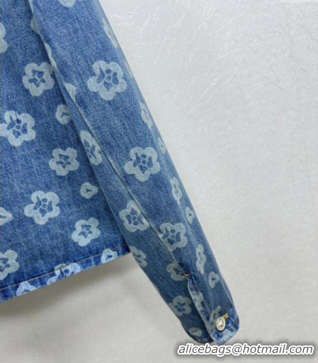 Modern Classic Chanel Denim Jacket CH072510 Blue 2025