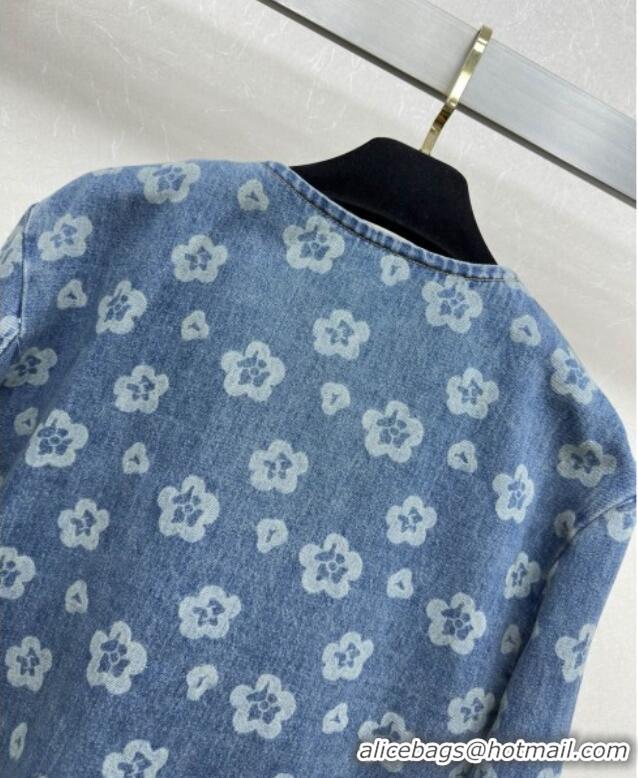 Modern Classic Chanel Denim Jacket CH072510 Blue 2025