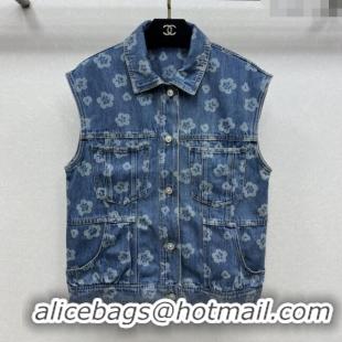 Good Looking Chanel Denim Vest CH072511 Blue 2025
