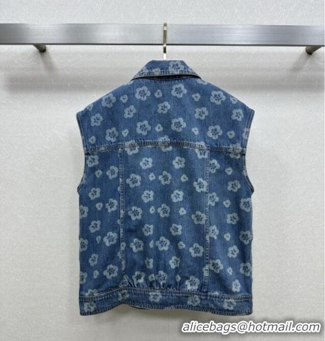 Good Looking Chanel Denim Vest CH072511 Blue 2025