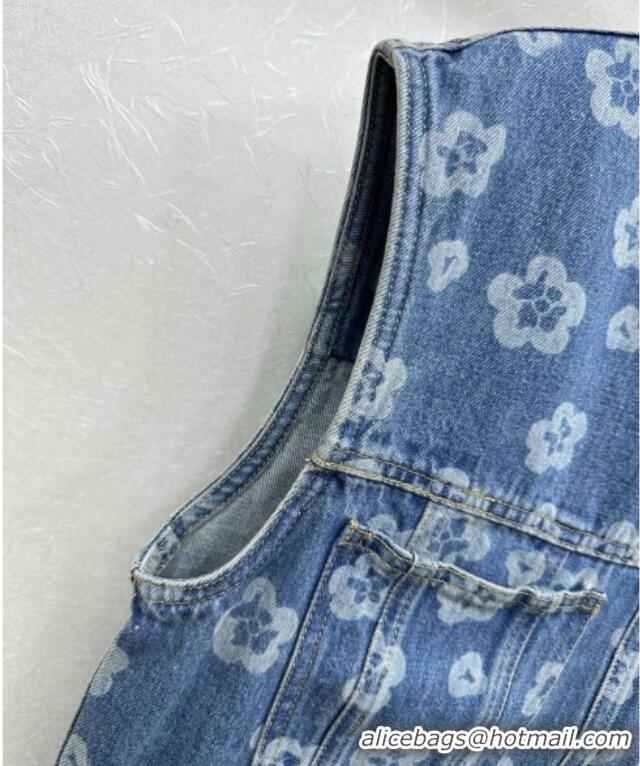 Good Looking Chanel Denim Vest CH072511 Blue 2025