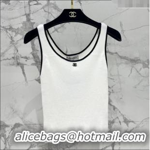 Reasonable Price Chanel Knit Vest CH072520 White 2025