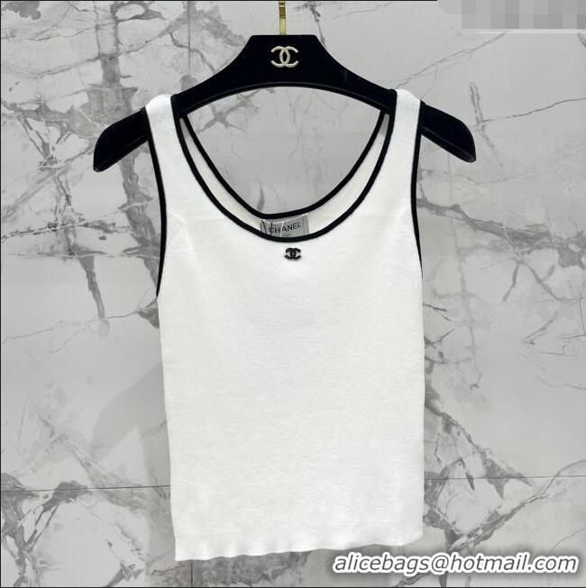 Reasonable Price Chanel Knit Vest CH072520 White 2025