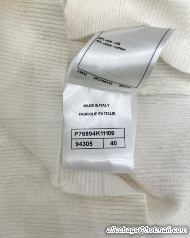 Reasonable Price Chanel Knit Vest CH072520 White 2025