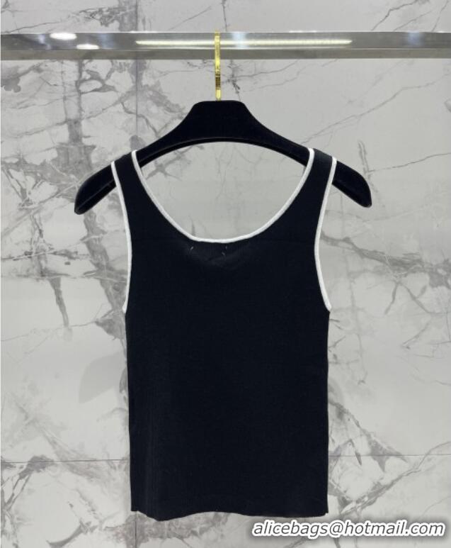 ​Grade Quality Chanel Knit Vest CH072522 Black 2025